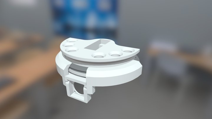 Cartridge Housing V84 3D Model