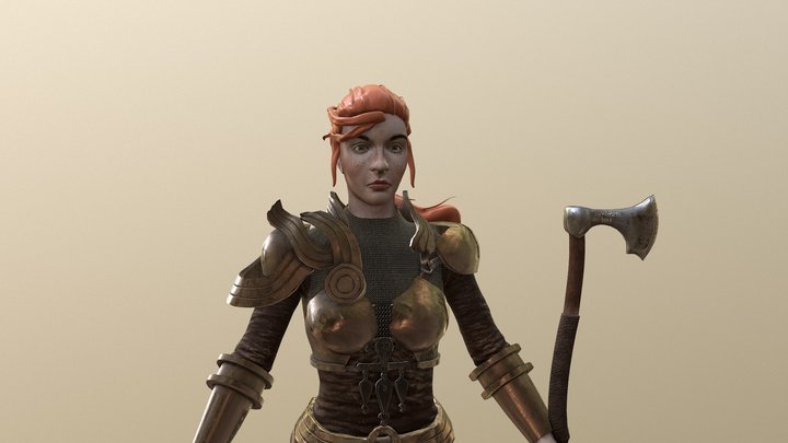 Viking 3D Model
