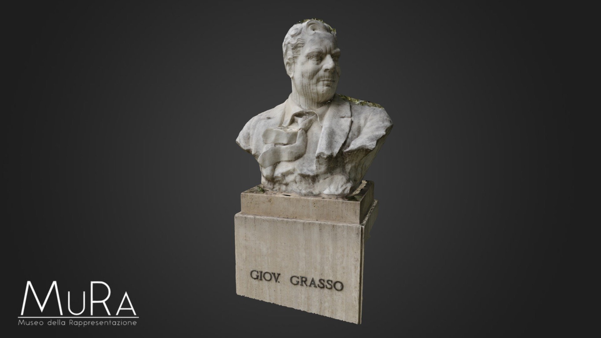 Grasso's bust, Catania.