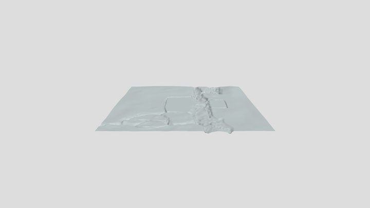 stl file omgeving 2 verkleint 3D Model