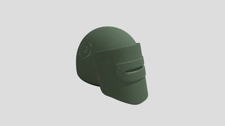 1sh helmet 3D Model