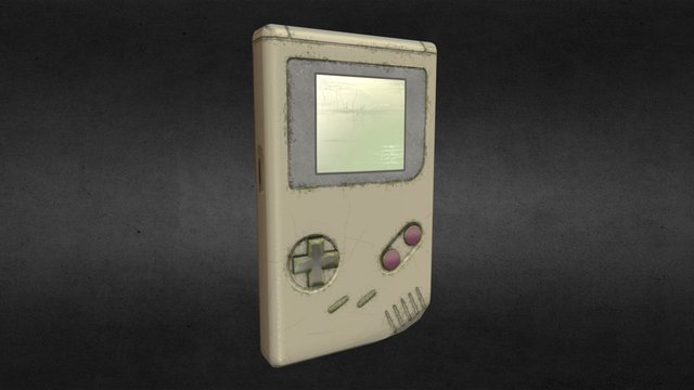 Gameboy-like 3D Model