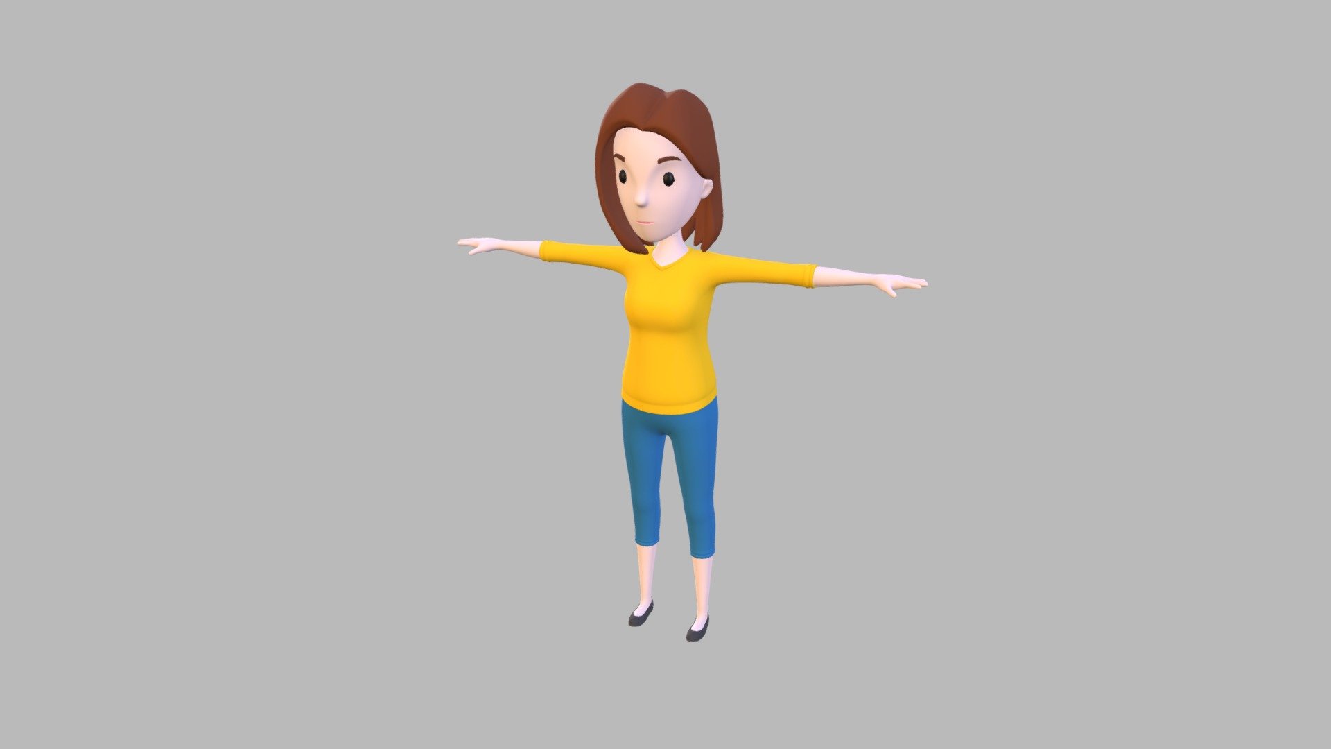 CartoonGirl014 Girl