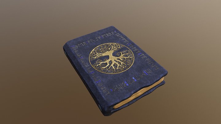 RuneBook 3D Model