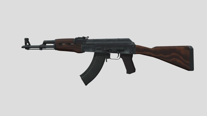 AK - 47 3D Model