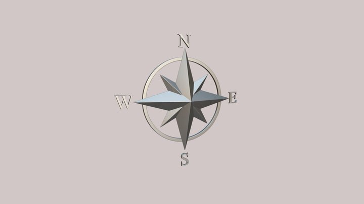 Compass_Rose 3D Model