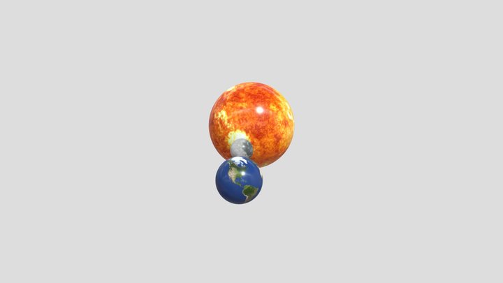 Earth_moon__sun 3D Model