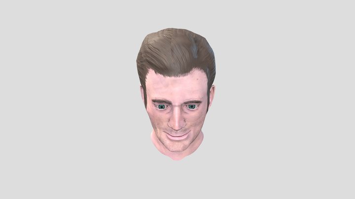 Bust of Chris Evans 3D Model