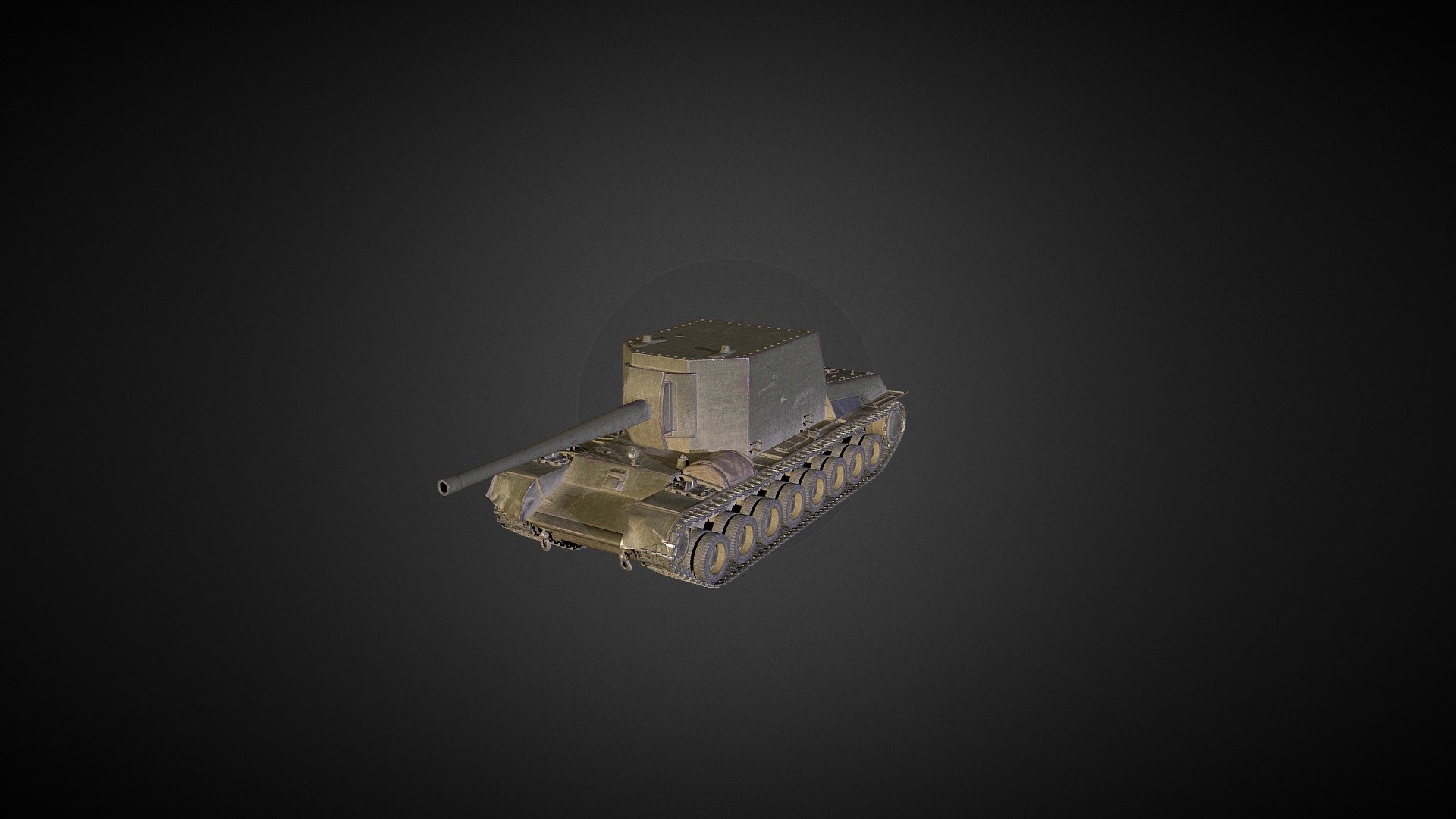 SU-100Y - 3D model by Degit22 (@degit22) [b20a937] - Sketchfab