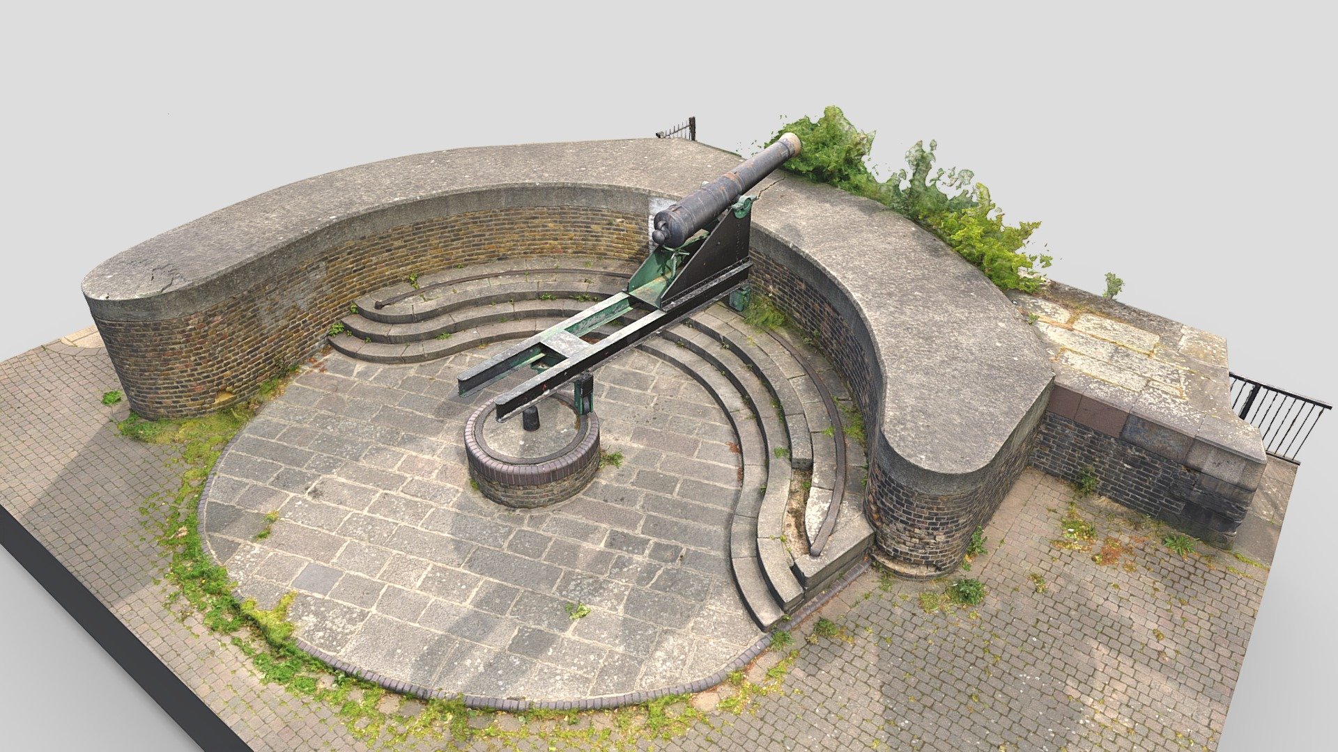 Woolwich Gun Battery Download Free 3D model by artfletch [b20b283