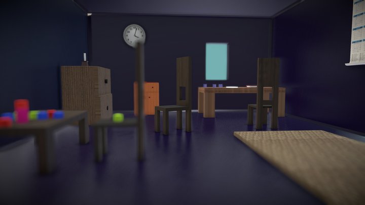 Interior design 3D Model