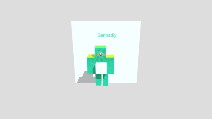 Gennadiy teletubbies 3D Model