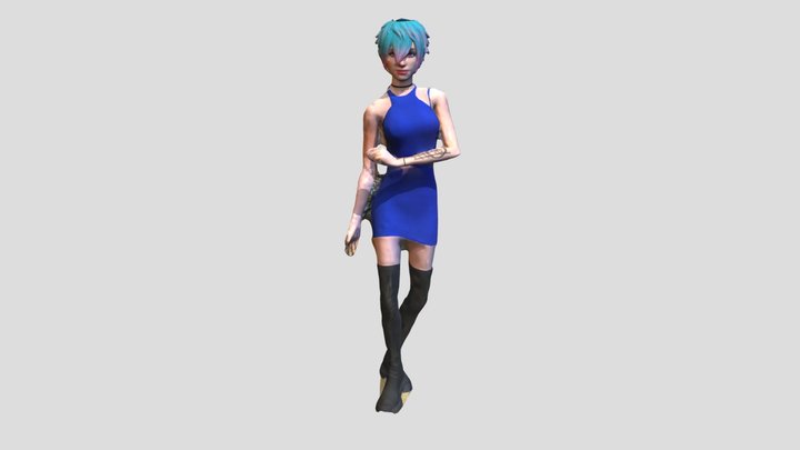 Amanda 3D Model