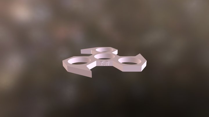 Hand Spinner 2 3D Model