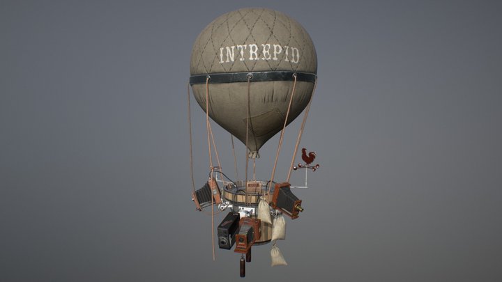 Aerial Reconnaissance balloon – Modèle 3D gratuit STL