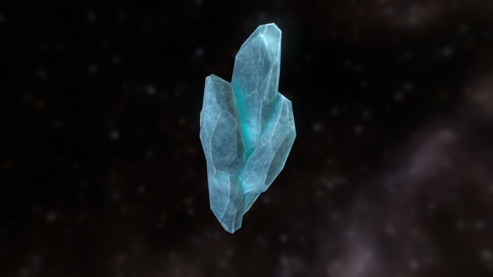 Asteroid Ice 3D Model