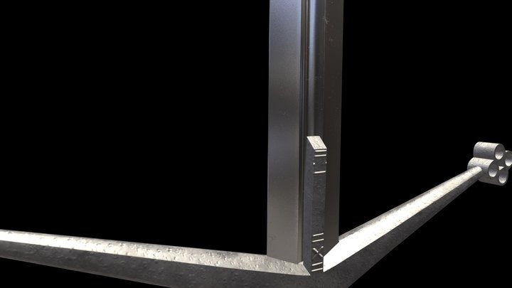 Claymore Sword 3D Model