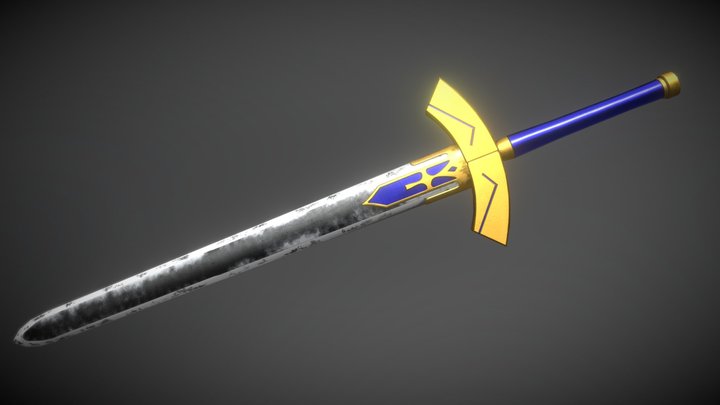 Excalibur (Fate Stay Night Series) 3D Model