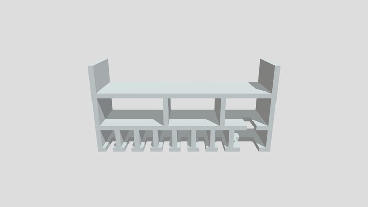 Power Tool Organizer 3D Model