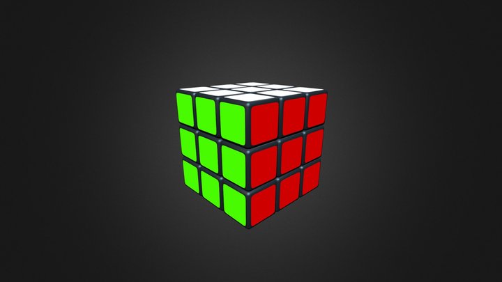 Magic Cube 3D Model