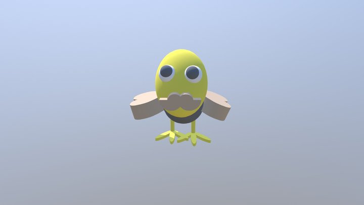Stand Up 3D Model