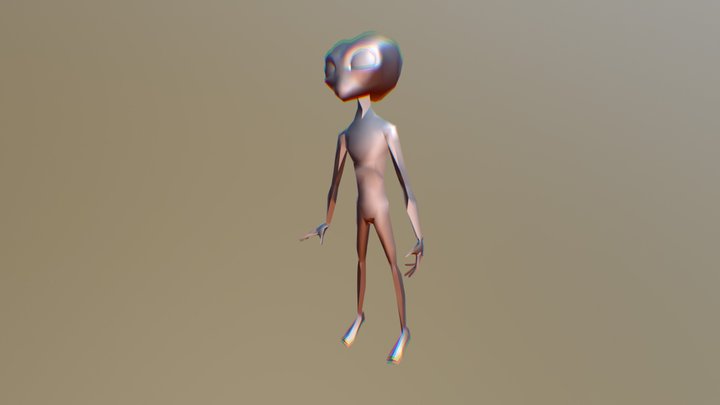 Alien1 3D Model