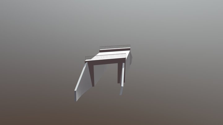 Deck- Bridge 03 3D Model