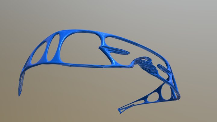 Hiding glasses 3D Model
