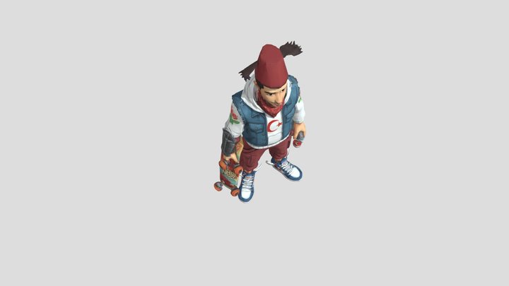 türk 3D Model