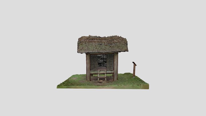The Post Storage from Neolithic Times 3D Model