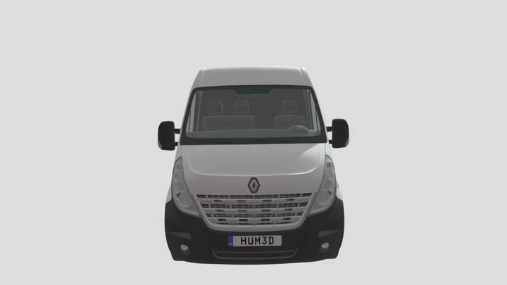 Renault Master Panel Van – Modelo 3D gratuito STL