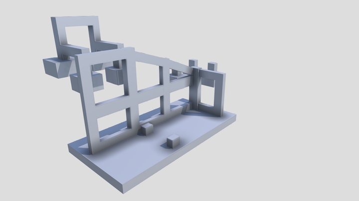 273-EAS-Gelf Escada 6-Projeto Estrutural 3D Model