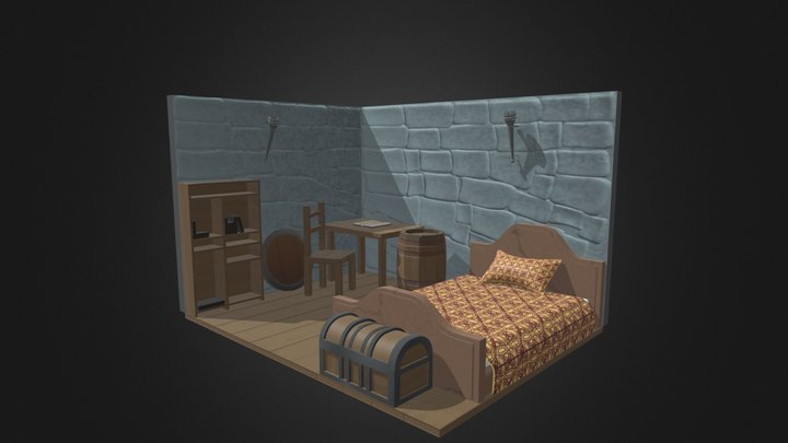 SM_ Diorama 3D Model