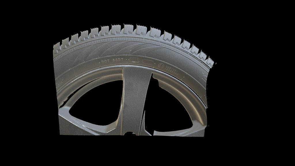 S: 3D Scan of Nokian Tire part