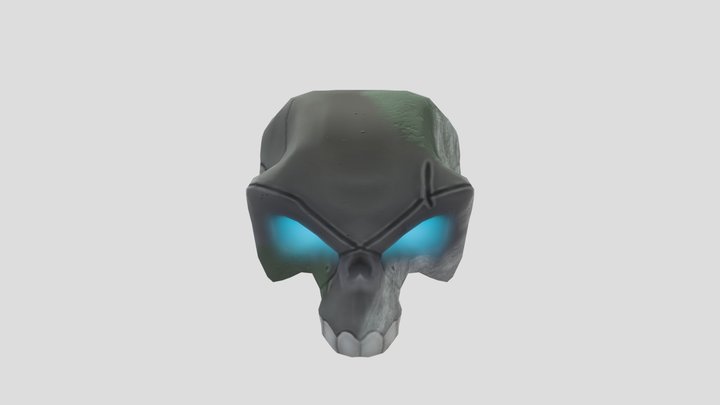 Squeletton Skull 3D Model