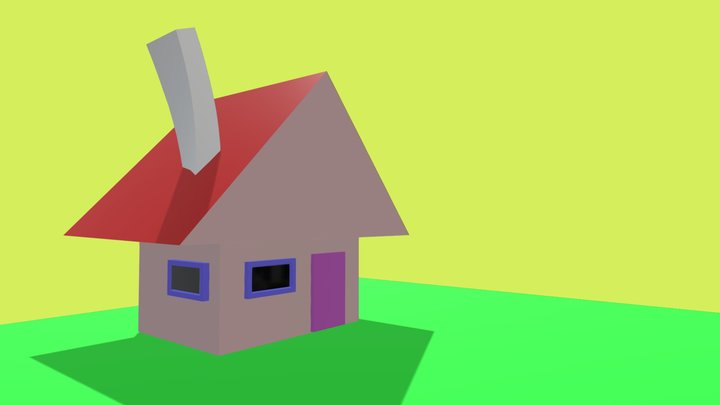 Dom na modelowanie 3D Model
