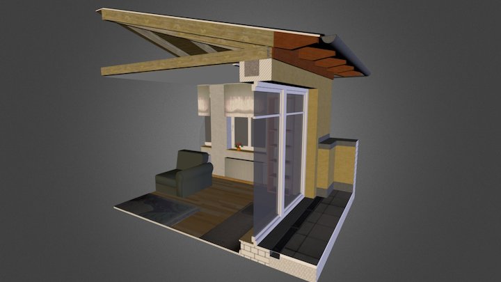 Hausecke 3D Model