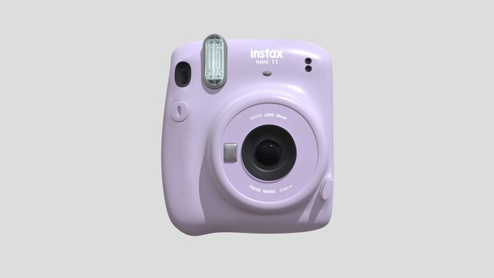 Fujifilm Instax Square SQ6 instant camera 3D model