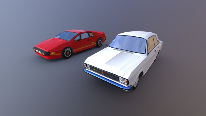 Turbo Esprit Unity 3D Model