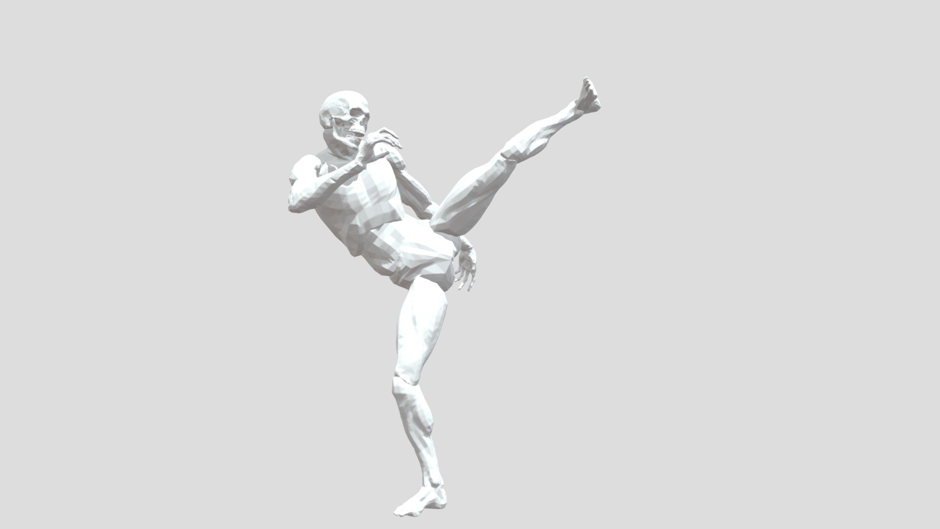 Karate Kick - Download Free 3D model by TheCopyArtist [b218195] - Sketchfab