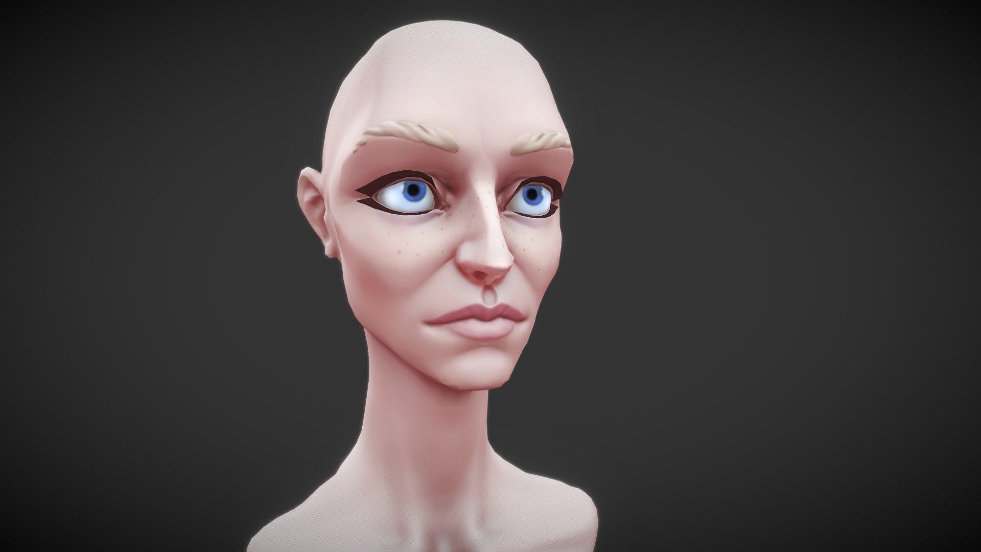 Girl Wip 3d Model By Mk2kondratowicz [b2181aa] Sketchfab