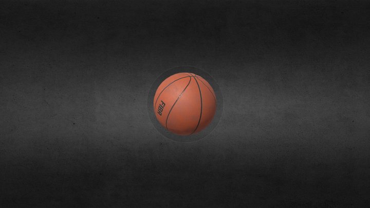 Fiba Basketball 3D Model