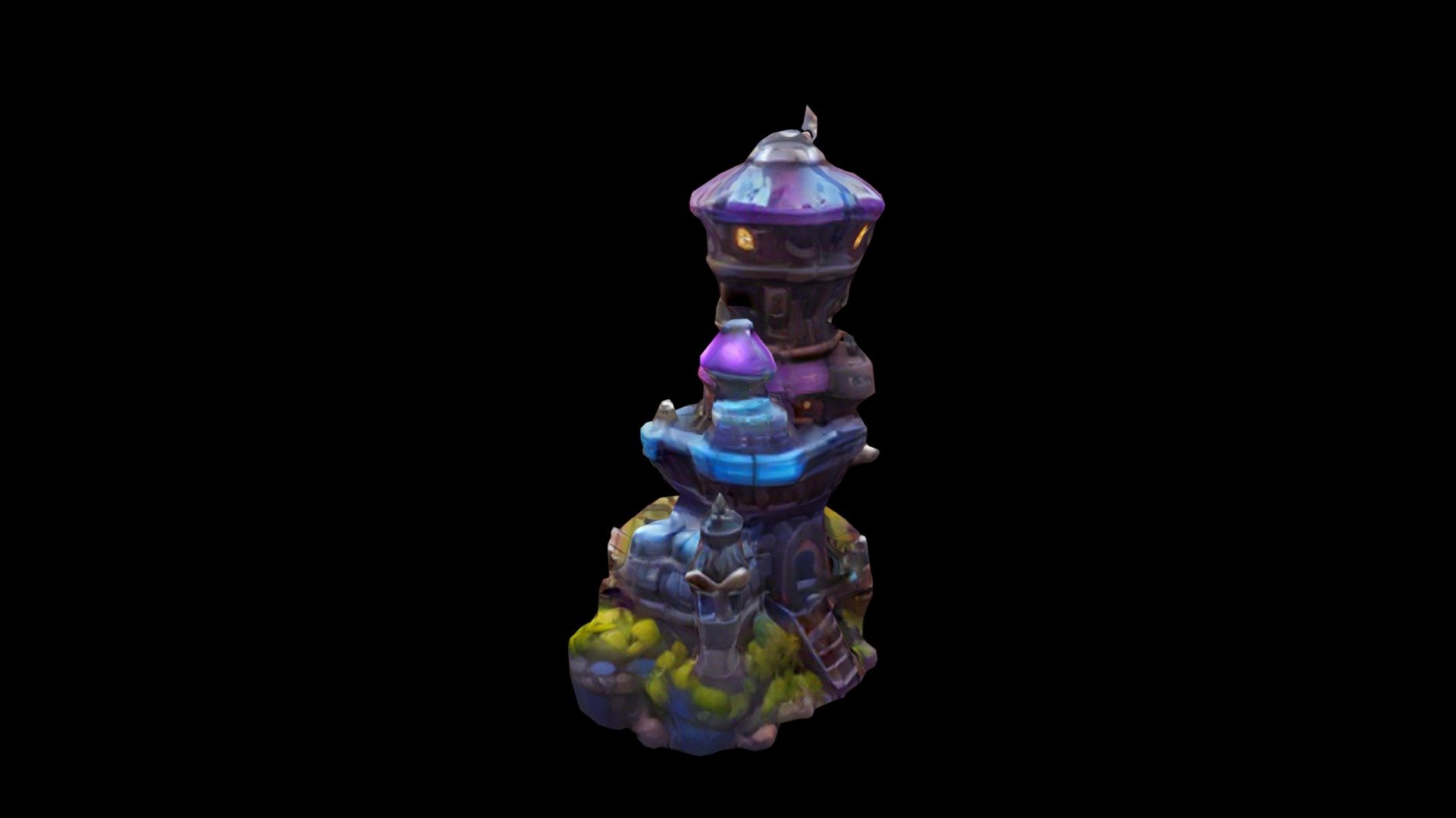 Tower Fall RTS building 0b638e5b-d334-4563-bbf3- - Download Free 3D ...