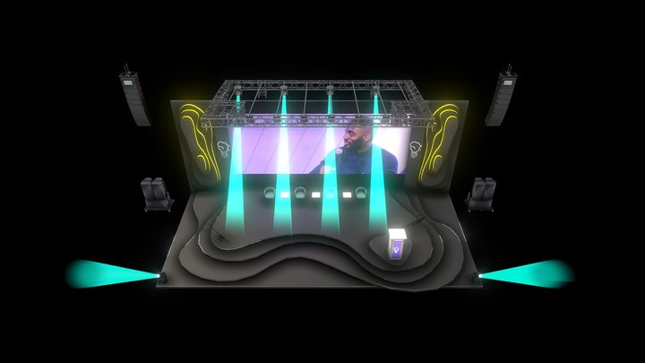 Kusi Stage 3D Model