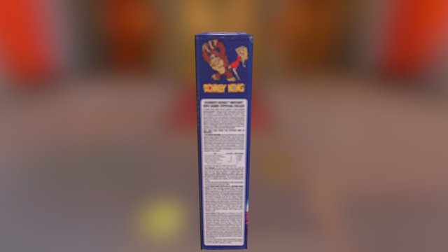 Cereal 3D Model