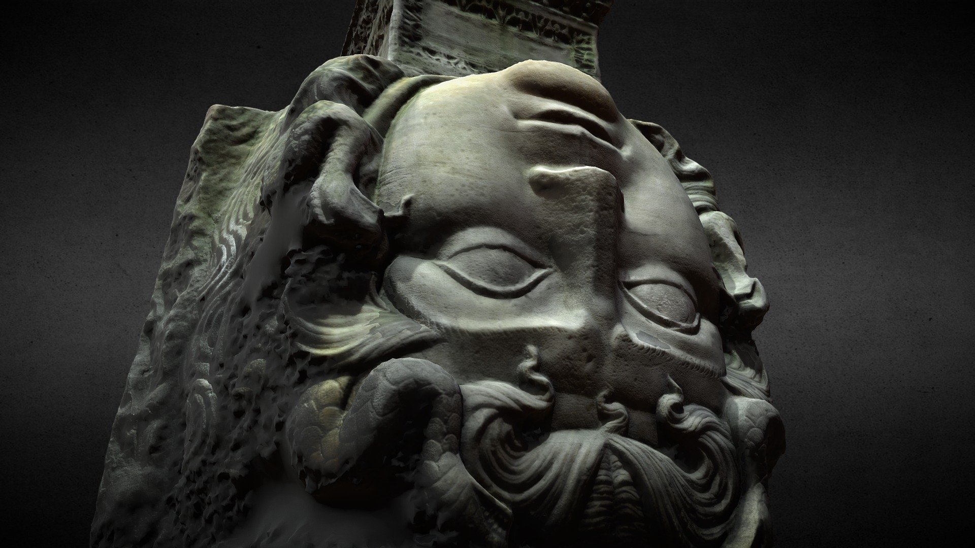Medusa's Head 2, Basilica Cisterna, Istanbul