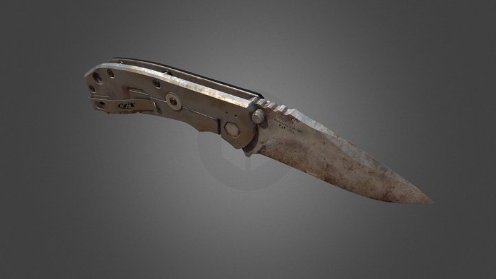 Utility Blade 3D Model