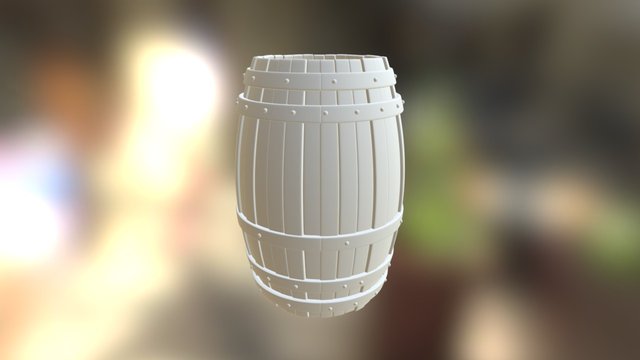Barrel 3D Model