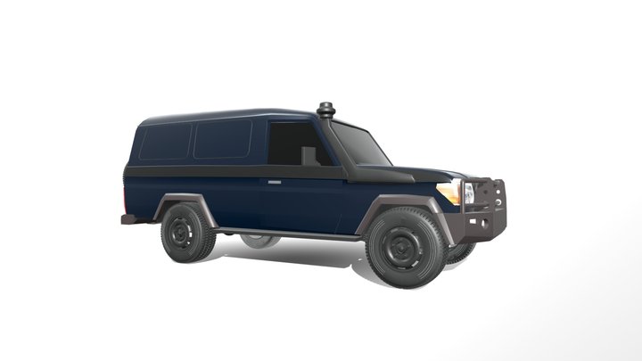 Toyota Landcruiser 3D Model