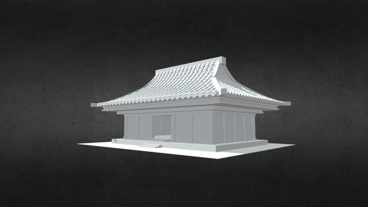 Chinese Siheyuan 3D Model